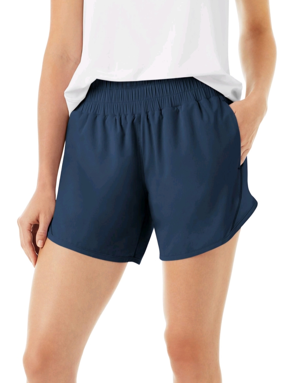 NWT Everyday Performance Navy Athletic Shorts for Women